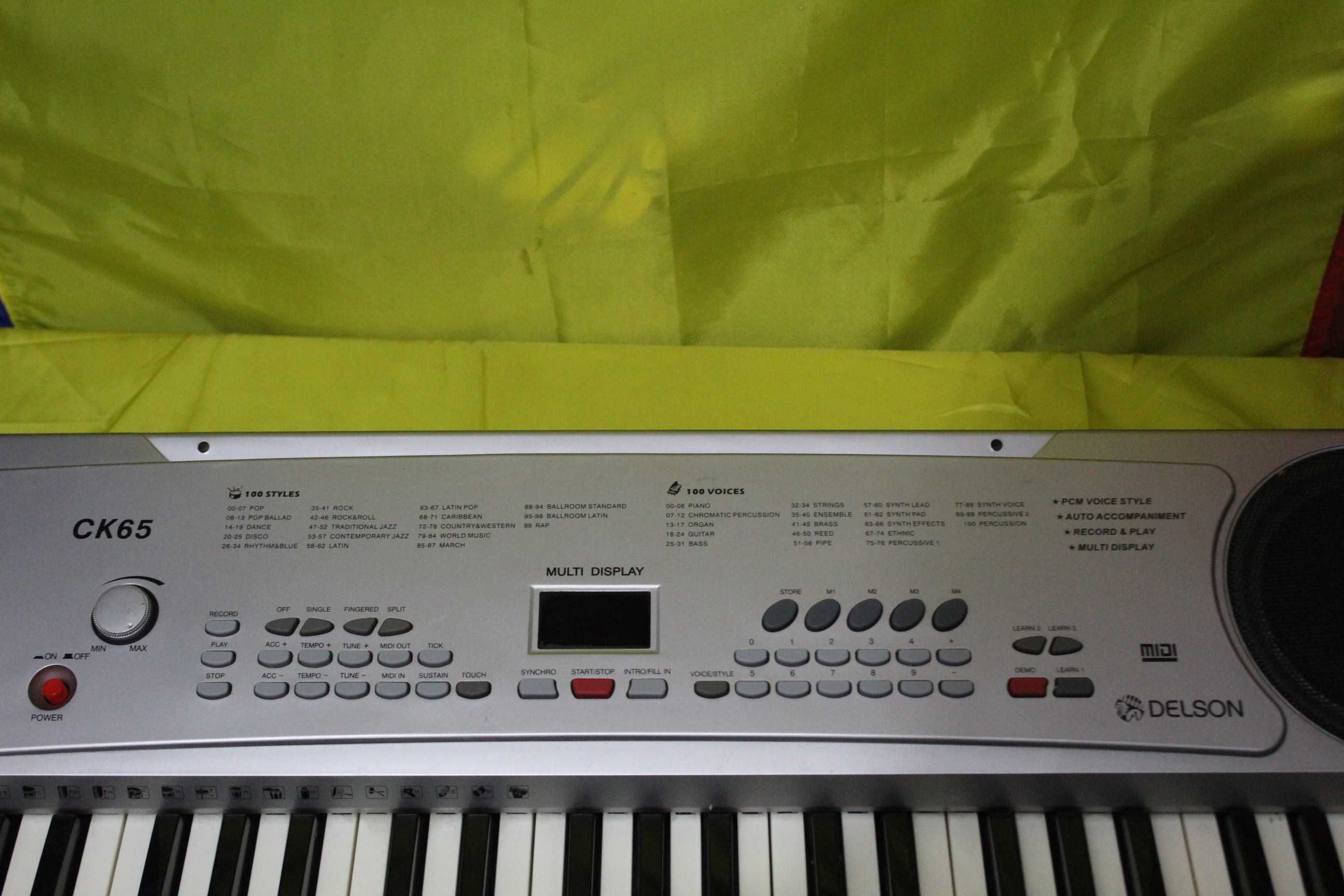Orga  muzicala  electronica  - ( Germania)  DELSON - ck 65