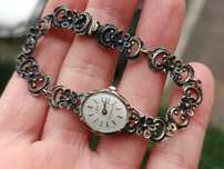 Silver Ceas Vintage Lex Argint Masiv 925
