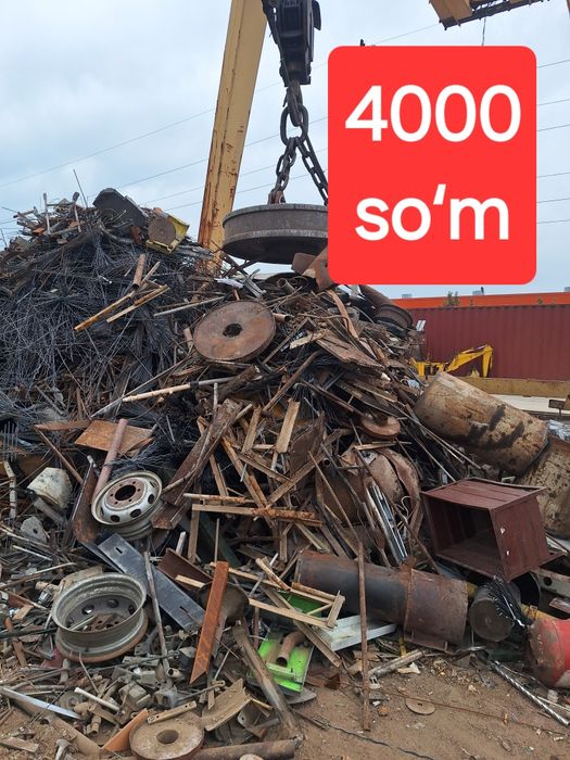 4000 so‘m. Metallom b/y metalolom metall olamiz. Metalom olamiz.