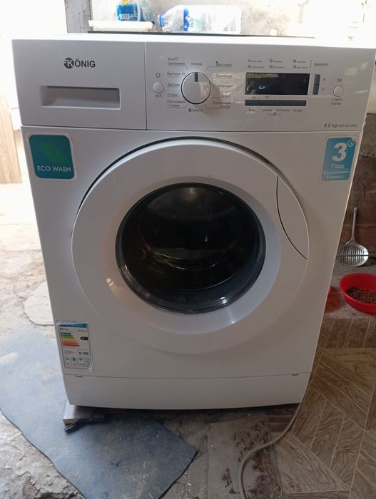 Срочно продаю стиральная машинка KONG в идеальном состоянии год гарант