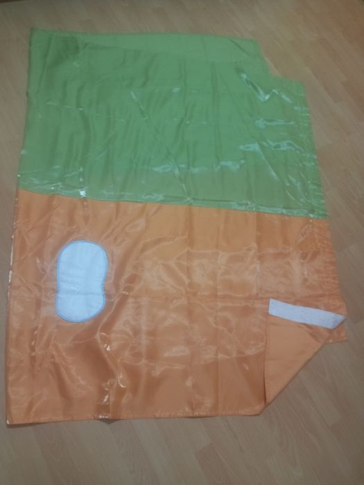 Продам шторы для детской (материал + тюль)