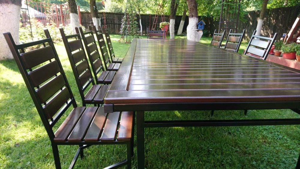 Masa + 12 scaune terasa