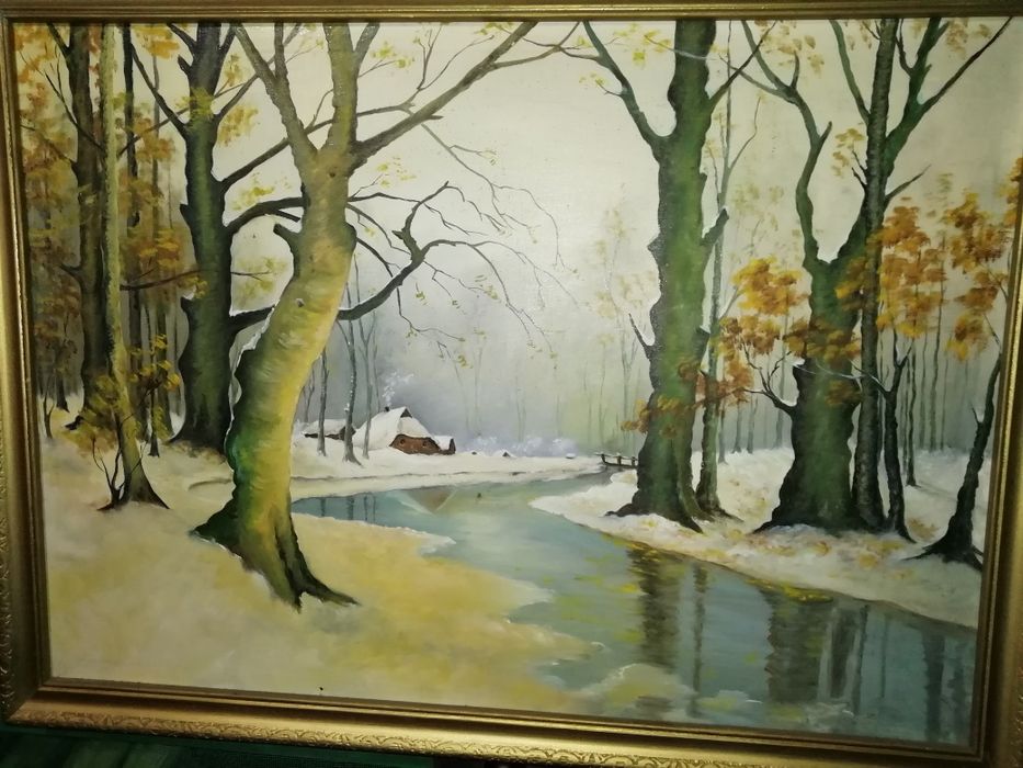 Tablou pictat pe pânză