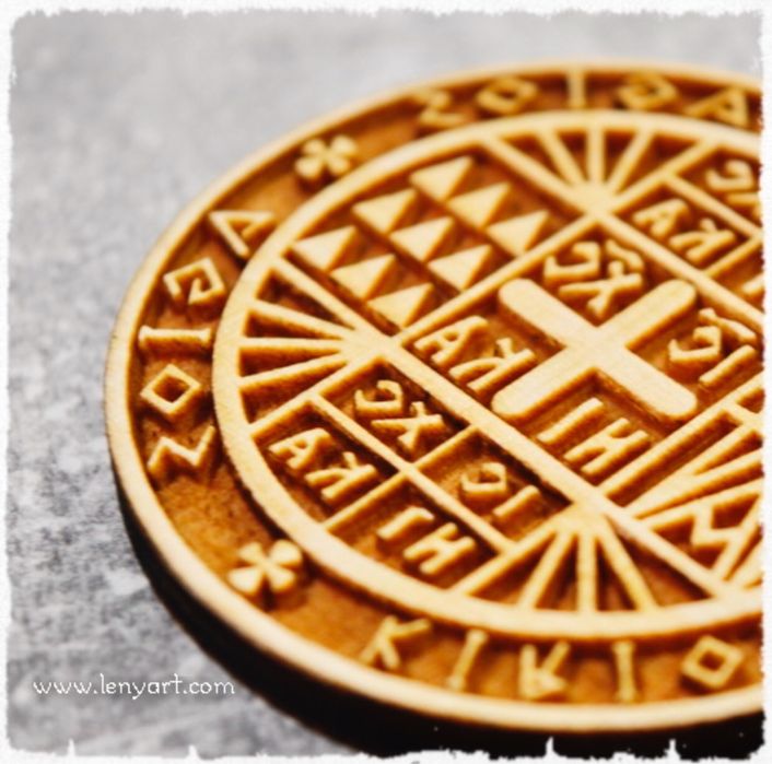 Просфора дървен печат