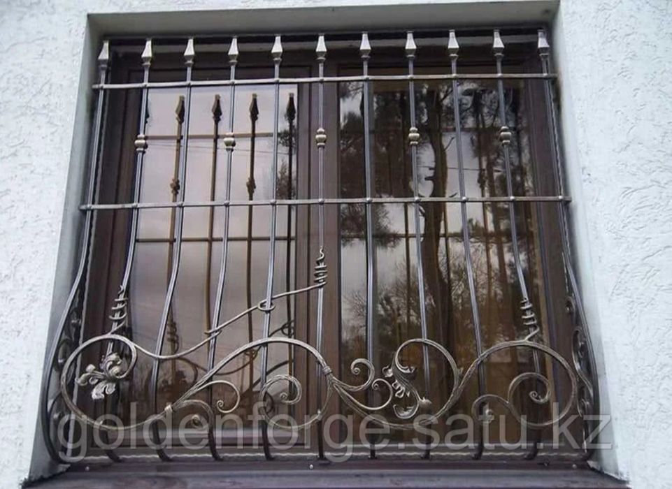 Сварные и кованые решетки на окна