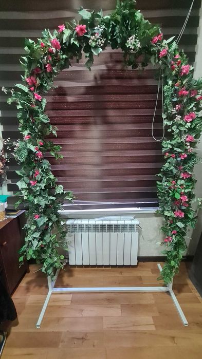 Арка металлическая с декором