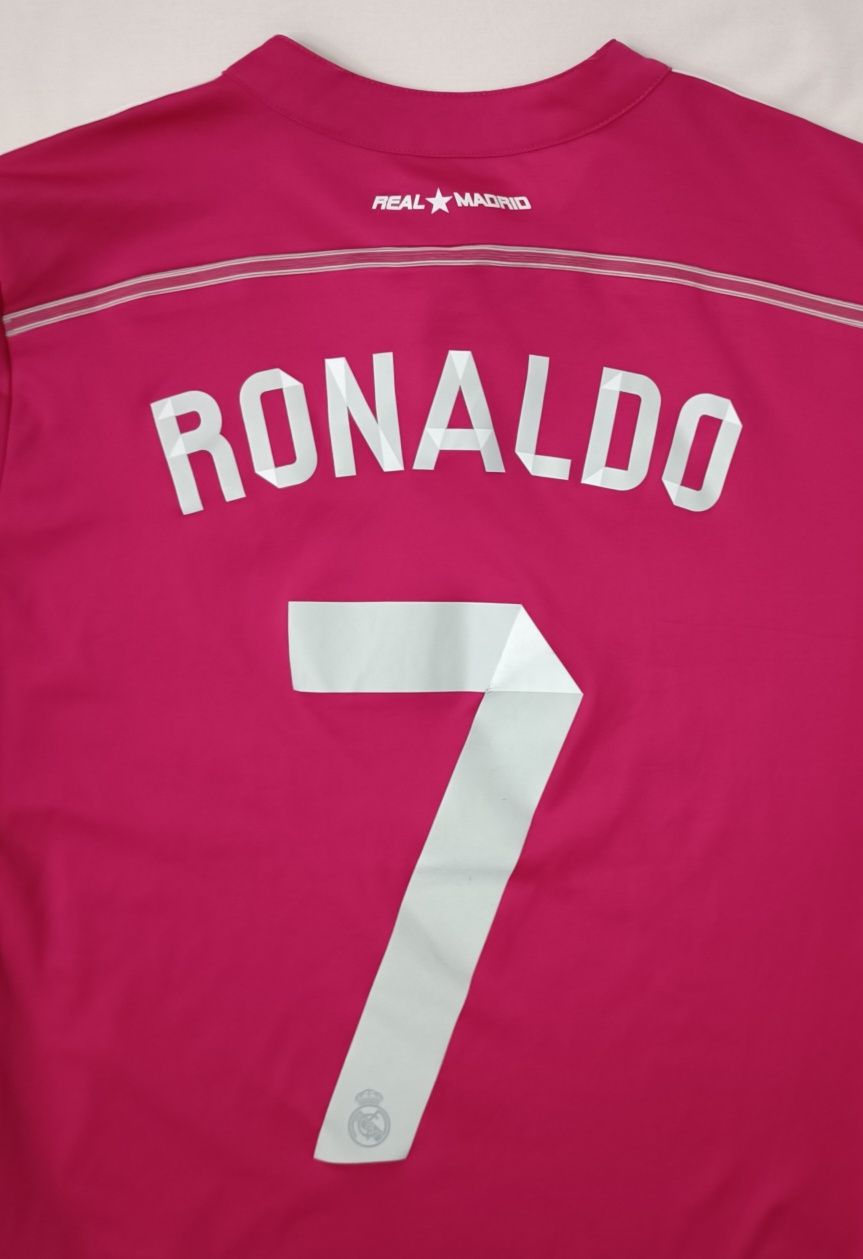 Adidas Real Madrid #7 Ronaldo Jersey оригинална тениска ръст 147-158см