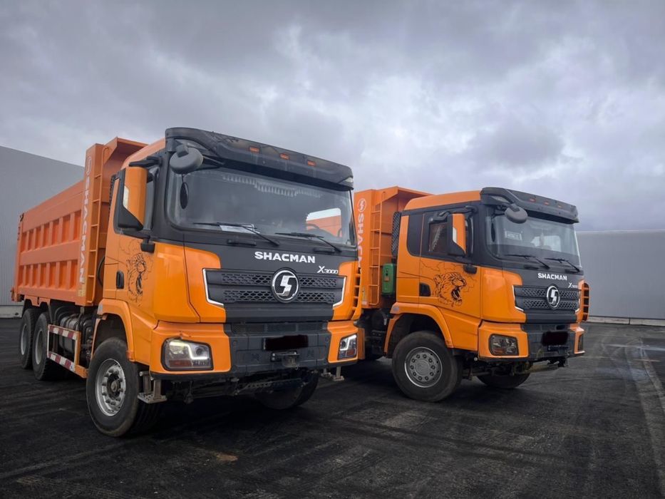 Доставка щебня, песка, балласта — самосвал 30 тонн (Shacman)