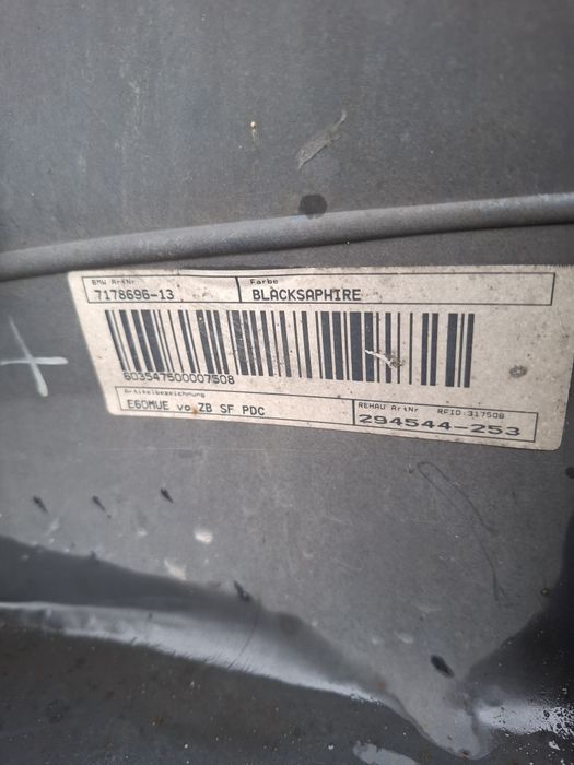 Bara fata bmw e60 facelift lci