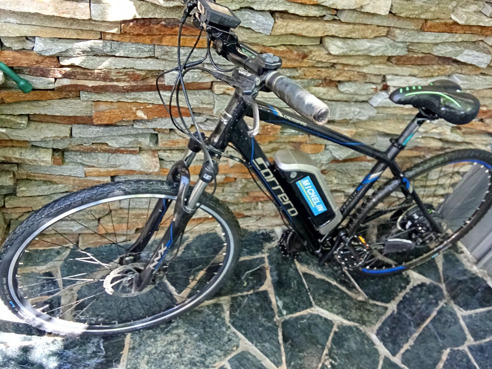 Електрически велосипед алуминиев CARRERA 500watts дискове
