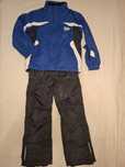Costum schi/ski 146-152 cm, CRIVIT CARVERACE, unisex+hanorac fleece CA