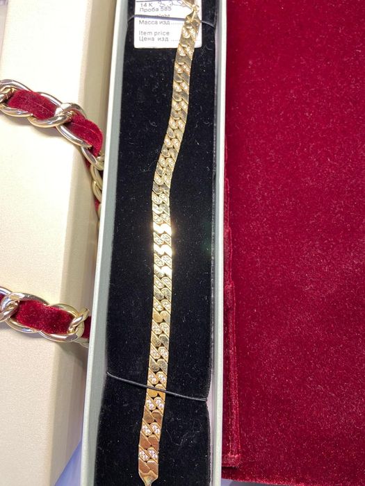 Продам золотые браслеты(585)