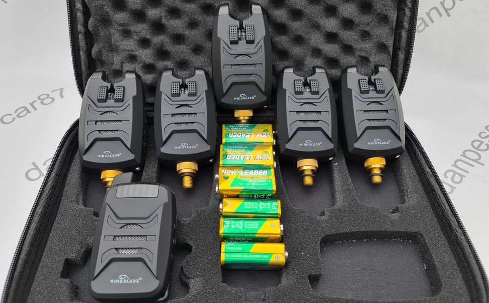 Set 5 Avertizori cu Statie Wind Blade 5 culori model 513 cu SNAG BARR