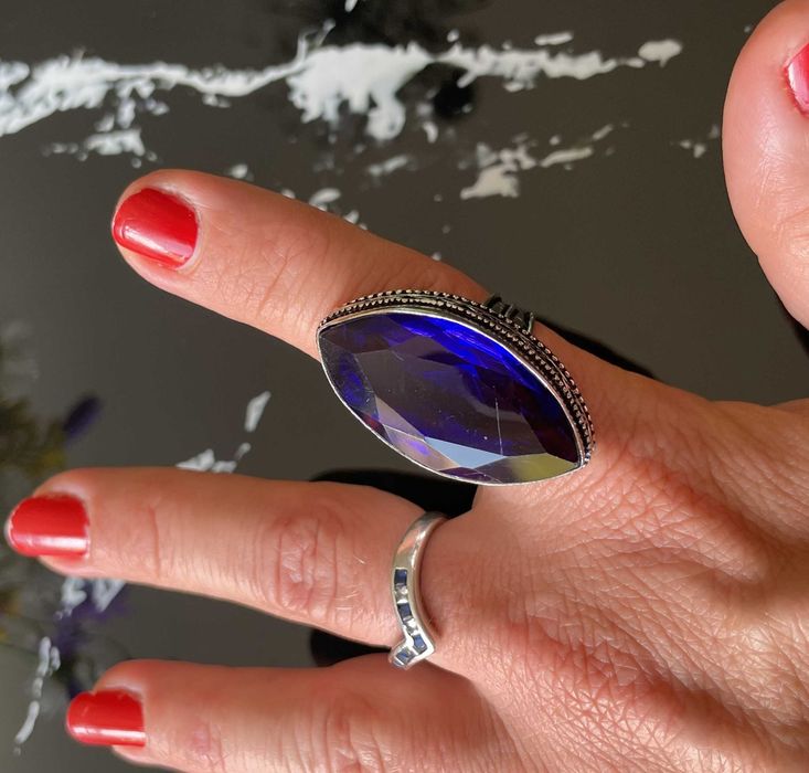 Inel Argint 925 cu Piatra Semipretioasa Tanzanit