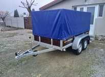Închiriez Remorci 1 sau 2 AXE / 750 Kg/ Cât B / NON-STOP 24/7