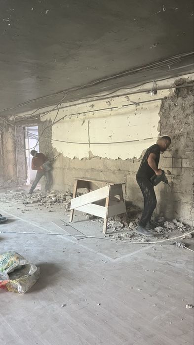 Демонтаж разрушение
