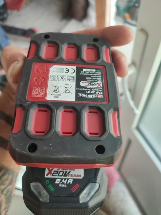 Autofiletanta parkside cu acumulator nou