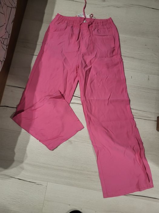 Панталон US Polo, M/L, розов, летен