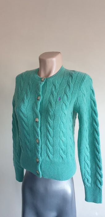 POLO Ralph Lauren Cable Wool / Knit  S НОВО! ОРИГИНАЛ! Дамска Жилетка