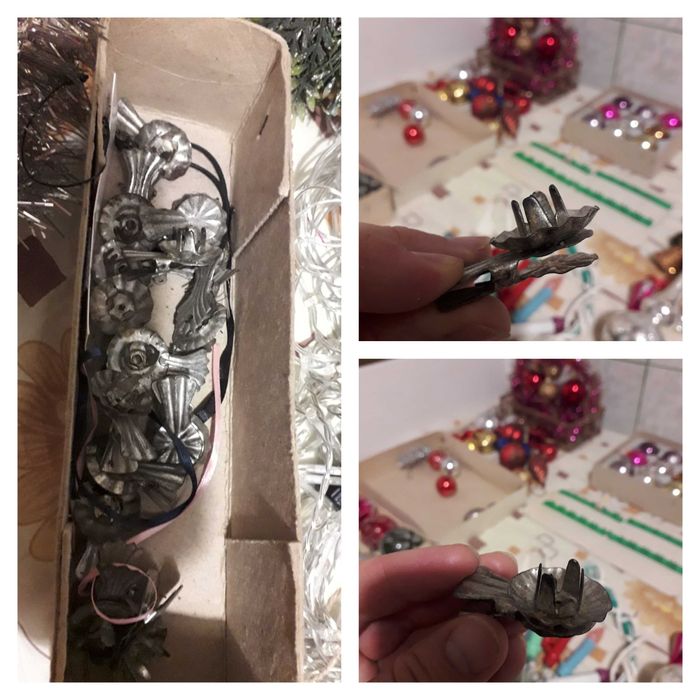 Set Ornamente de Crăciun Vintage