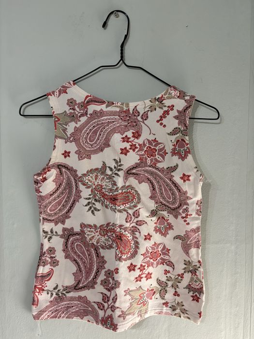 Цветен летен потник, като нов от 100% памук