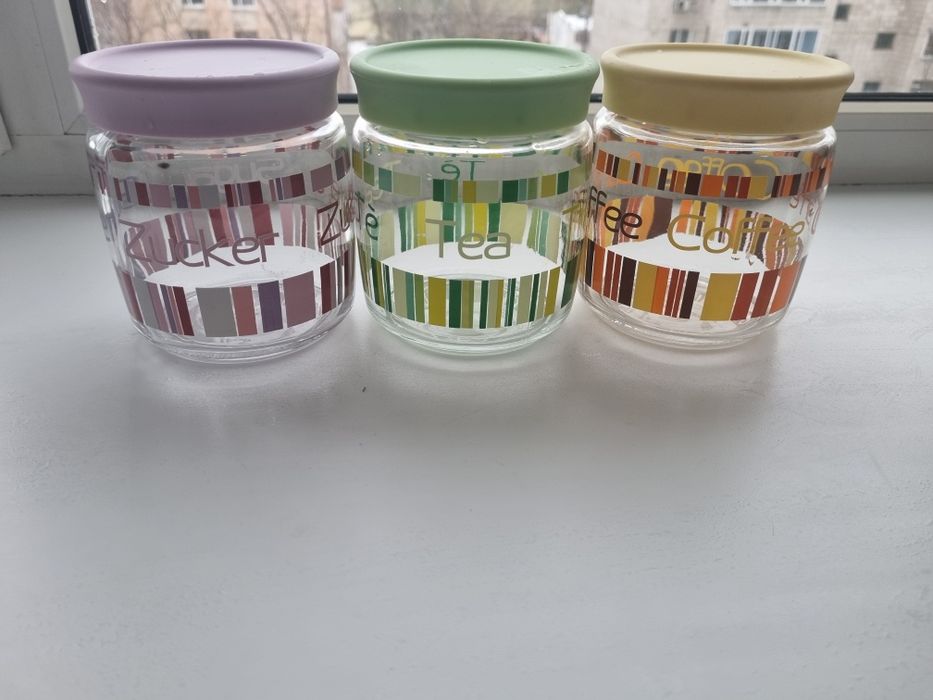 Продам наборы для хранения сыпучих продуктов.