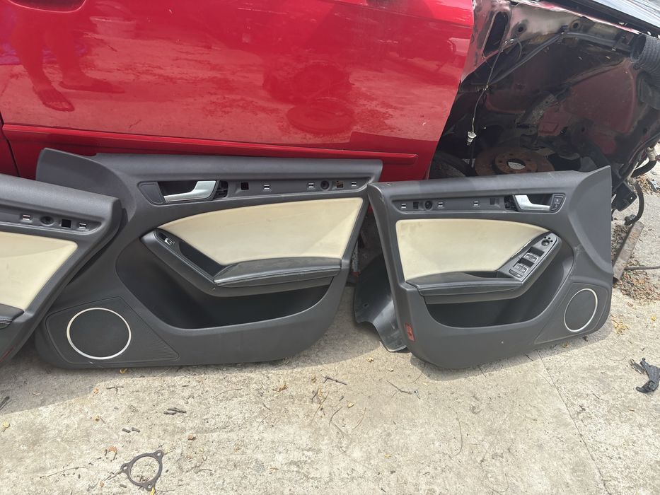 Interior s line bi color audi a5 a4 full electric europa