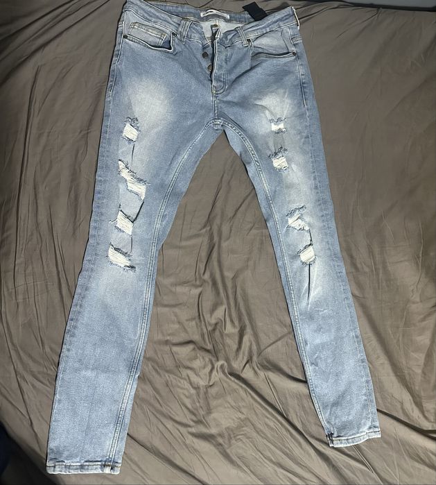 Blugi slim fit Albastri