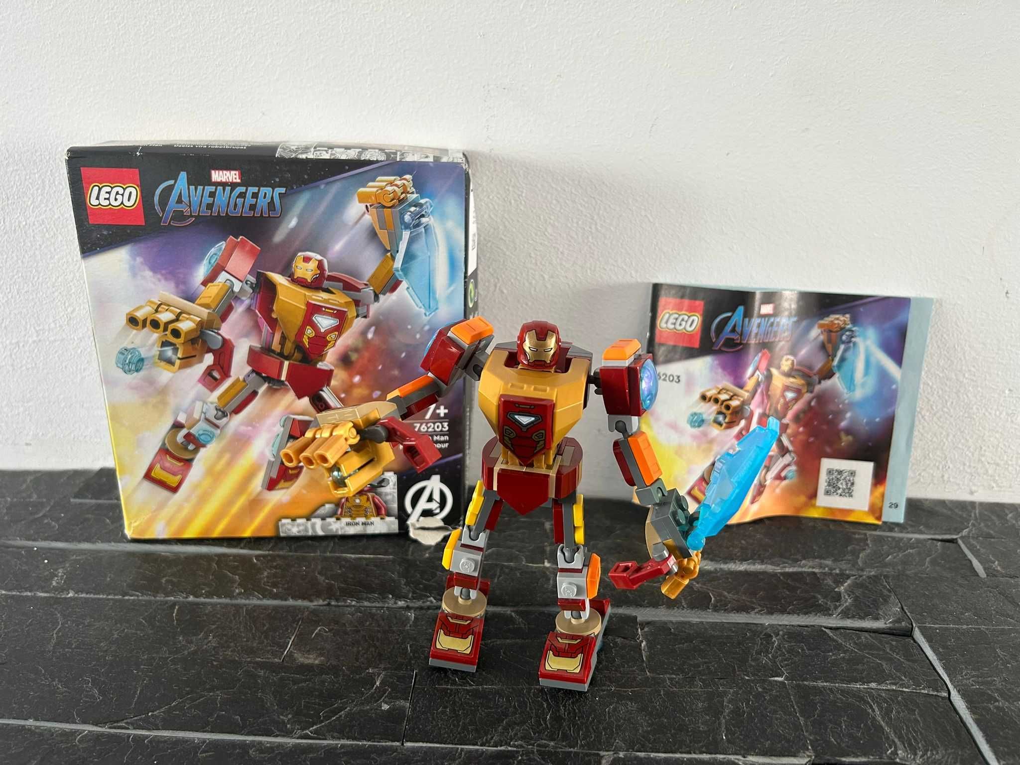 Lego Avengers: Iron Man Mech Armor, 76203 - 127 piese