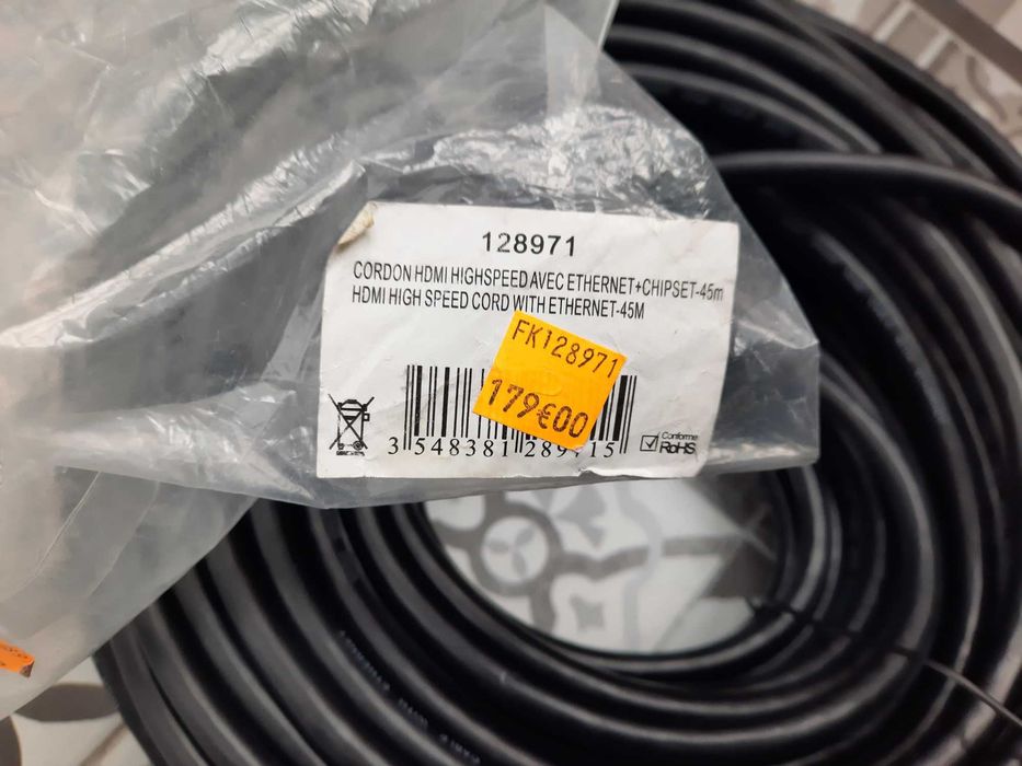 Cablu HDMI 45 m nou