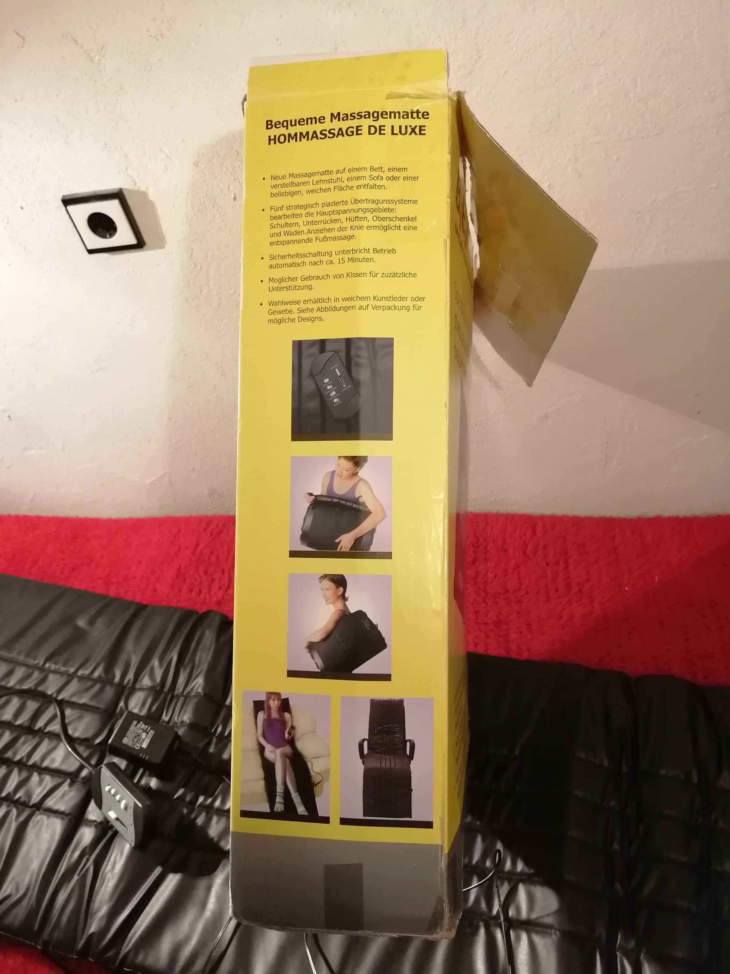 Масажиращ матрак Hommassage de Luxe 2000