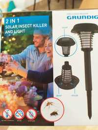 Соларна градинска лампа против комари