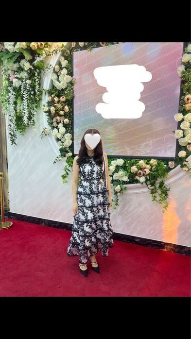 Платье вечернее миди