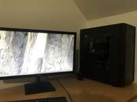 Pc Gaming Corvus Amd cu monitor Lg