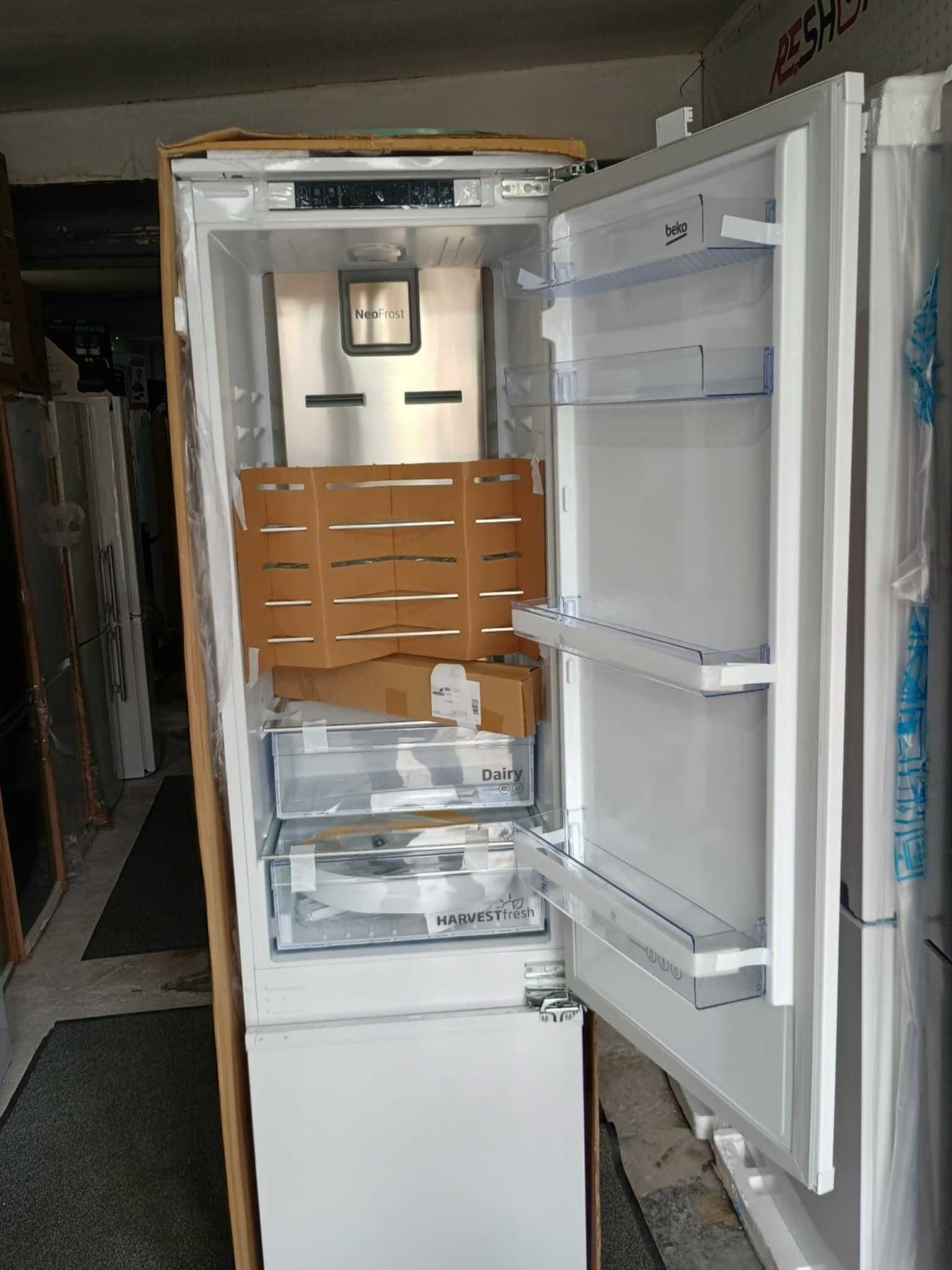 Нов Хладилник с фризер за вграждане BEKO-БЕКО 193.5 см No Frost