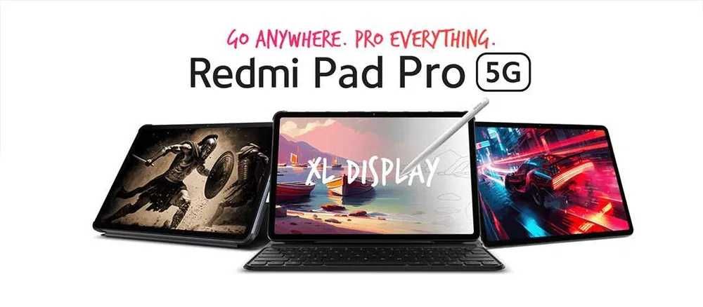 Новый Xiaomi Redmi Pad Pro 5G (Симкарта)