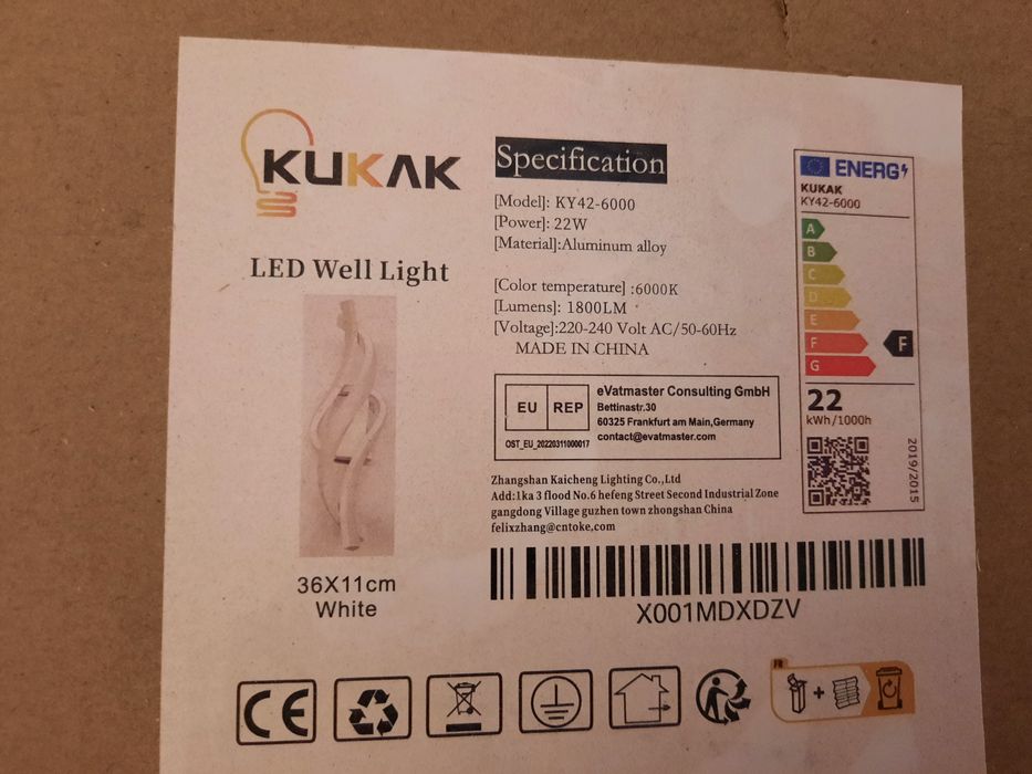 Aplica led resigilata noua