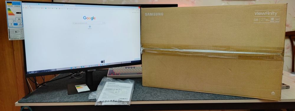 Монитор samsung s27a80 4K с колонками