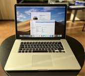 MacBook Pro 15” Retina 2013 1GB NVIDIA 8gb ram 256gb ssd