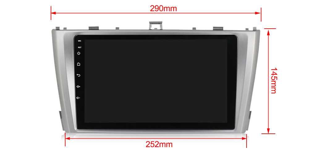 Navigatie Toyota Avensis 2008-2015, Android 13, 9 INCH, 2GB RAM