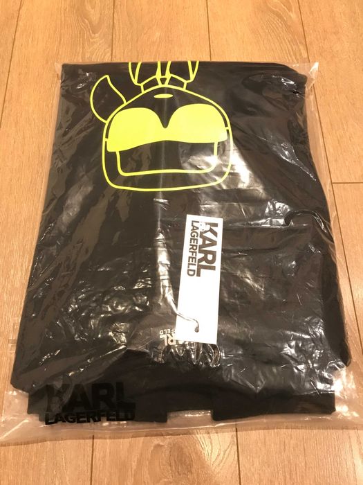 KARL LAGERFELD, оригинална, блуза, черна, размер: XXL