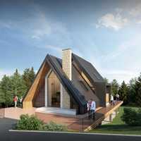 Proiect exclusivist! Cabană de vânzare A-Frame, Călățele Pădure