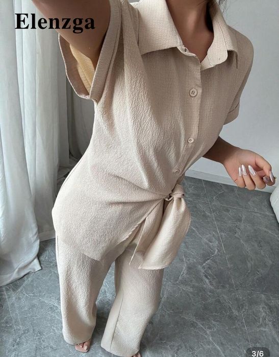 Дамски елегантен сет от две части