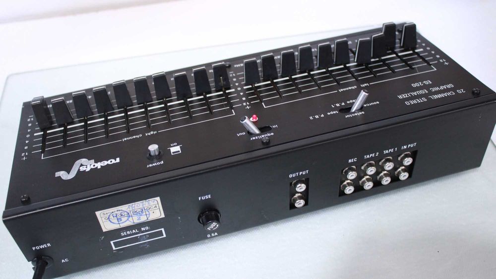 Egalizator Roelofs,2x10 benzi.