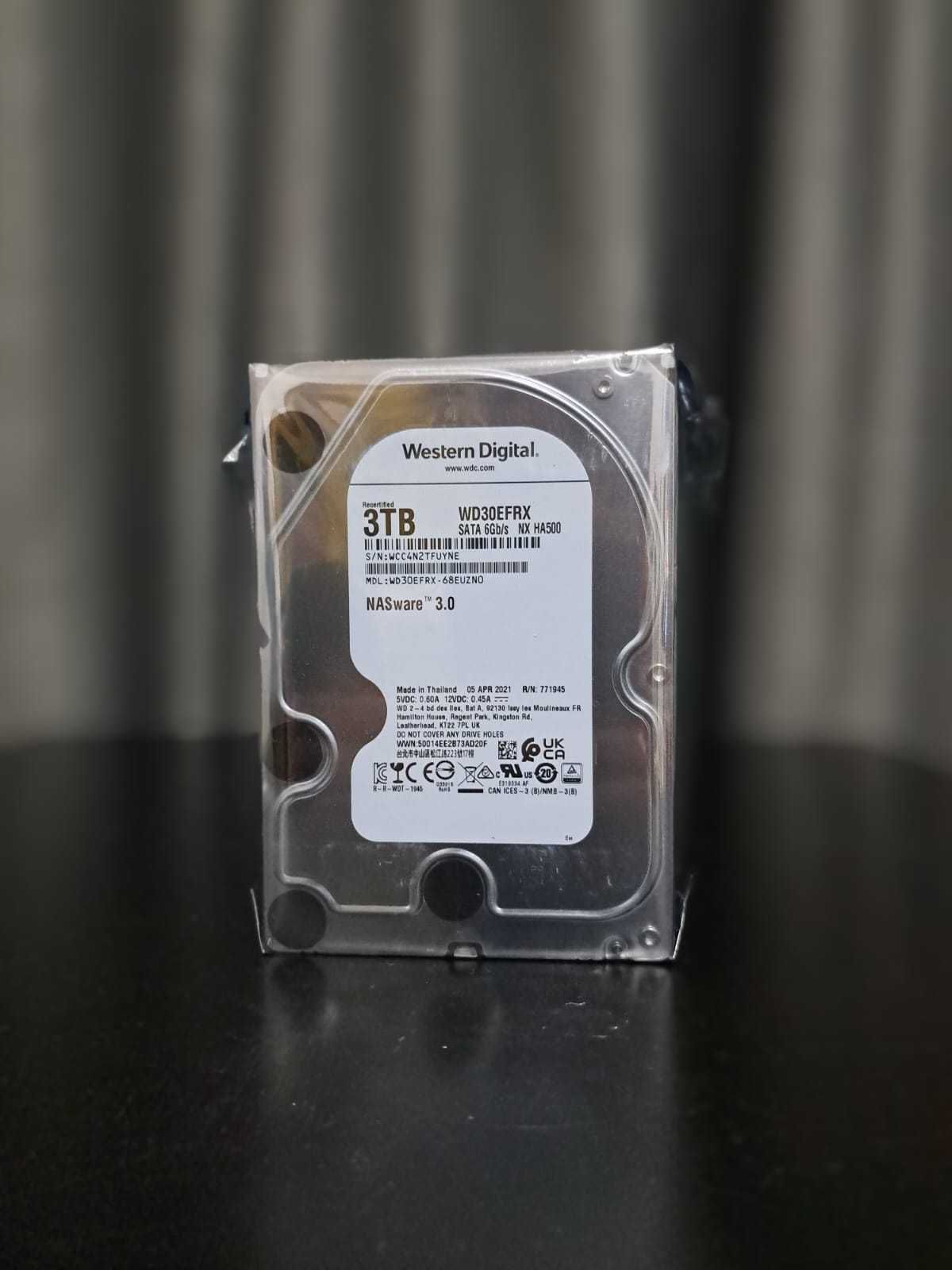 SIGILAT Hard disk WD Red 3TB 5400rpm 64MB cache SATA III