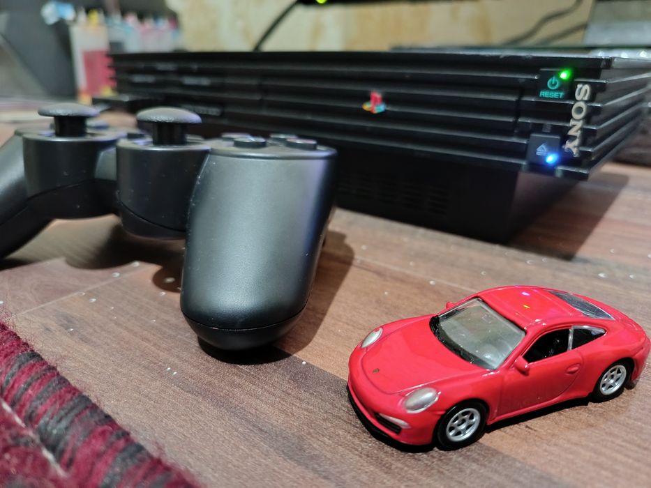 Ps2 fat 50008 серия 300-игр с модом сата hdd, playstation 2 fat 50008.