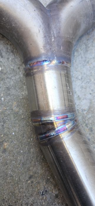 Evacuare inox audi a5 pe clapeta