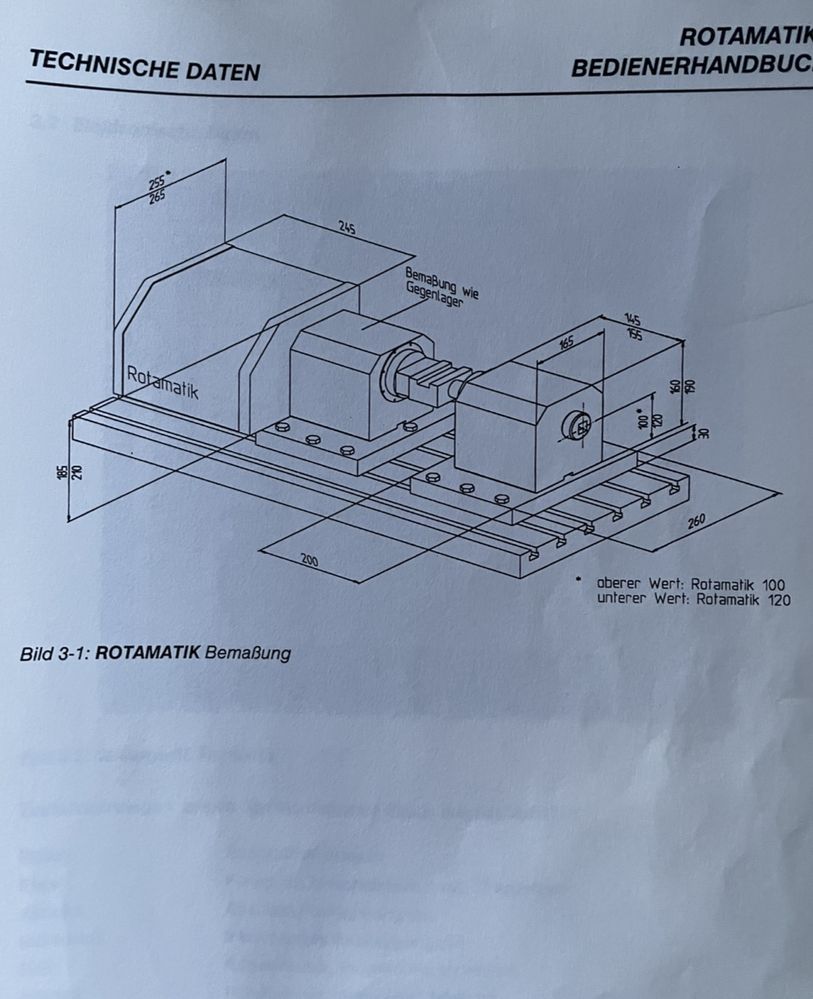CNC Делителен апарат въртяща маса 4-та ос MAGERL ROTAMATIK 100