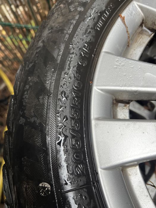 Jante cu cauciucuri iarna Mercedes C E class 2012+