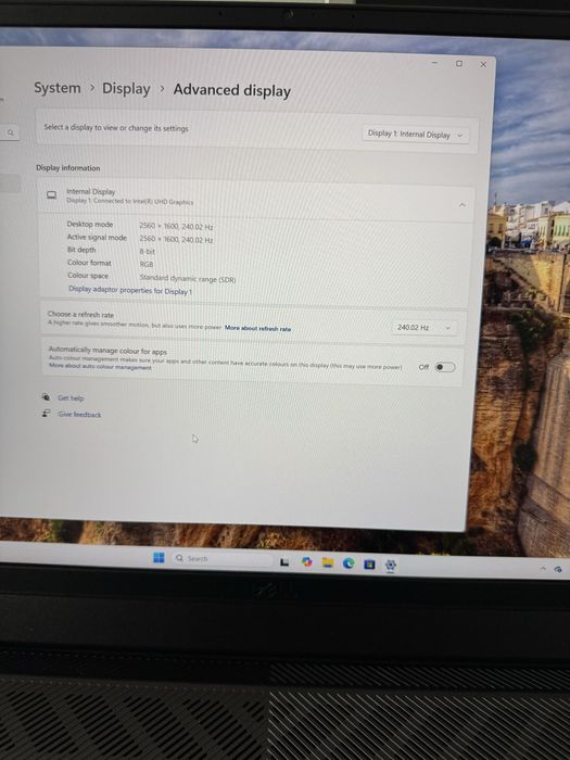 Laptop gaming Dell g16 7630 , I7 gen13 ,32Gb ram, 1TB ssd, RTX 4060